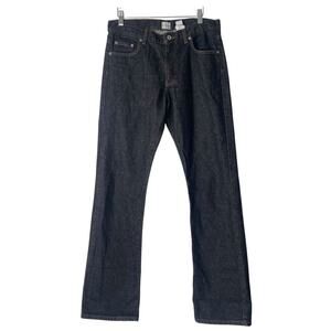 Vintage Calvin Klein Women’s Bootcut Jeans in Black Dark Wash  Size 7